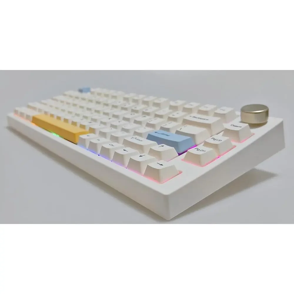 NJ80 AP Wireless Mechanical Keyboard Bluetooth RGB Hot Swap Programmable Knob